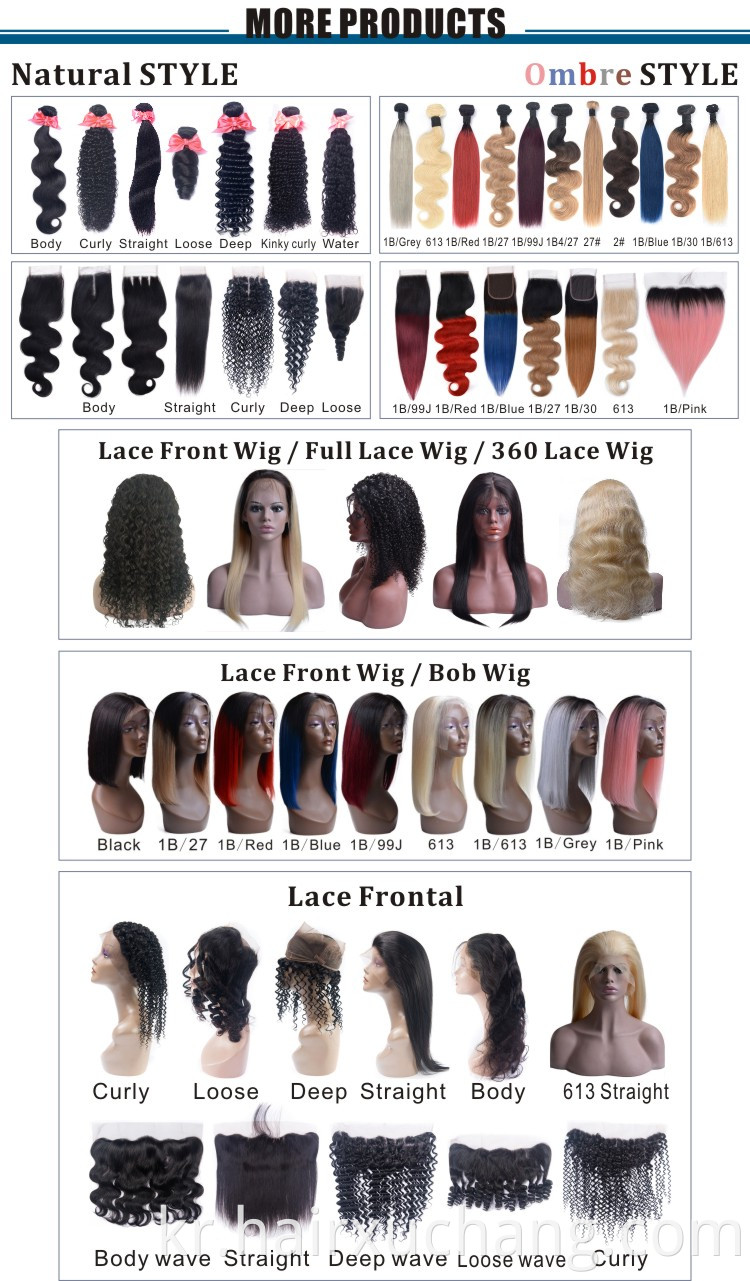 Raw Virgin Human Hair 360 레이스 가발 공급 업체 큐티클 정렬 된 동남아시아 어린 소녀 물 웨이브 360 레이스 가발